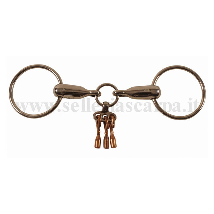 FILETTO CON IMBOCCATURA mm18 GIOCO-LINGUA UMBRIA EQUITAZIONE MO00037