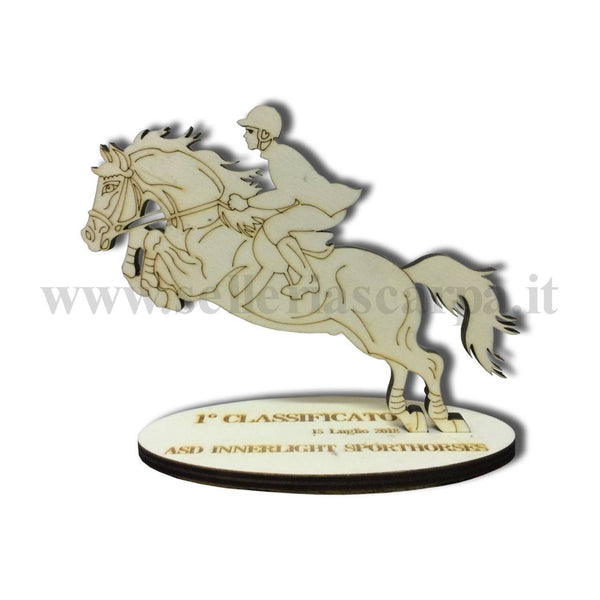 TROFEO COMPETIZIONE IN LEGNO SELLERIA SCARPA