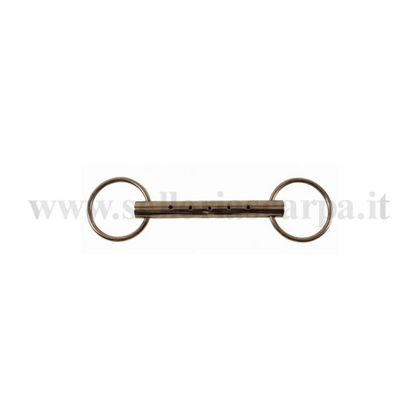 FILETTO INTERO CON IMBOCCATURA A RESPIRO INOX mm 21 MO00045A