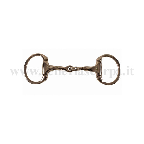FILETTO OLIVA SNOD. INOX PIENO IMB. A TORCIGLIONE 21 MM MO00019