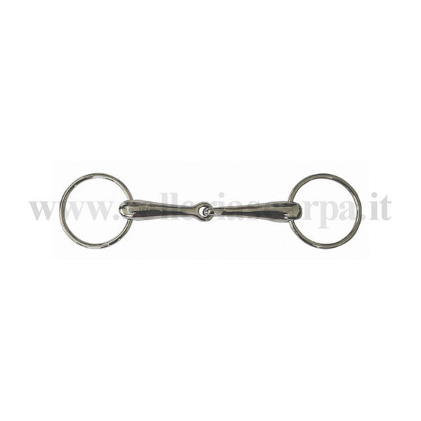 FILETTO SNODATO CROMATO PIENO CON IMB. 21 MM