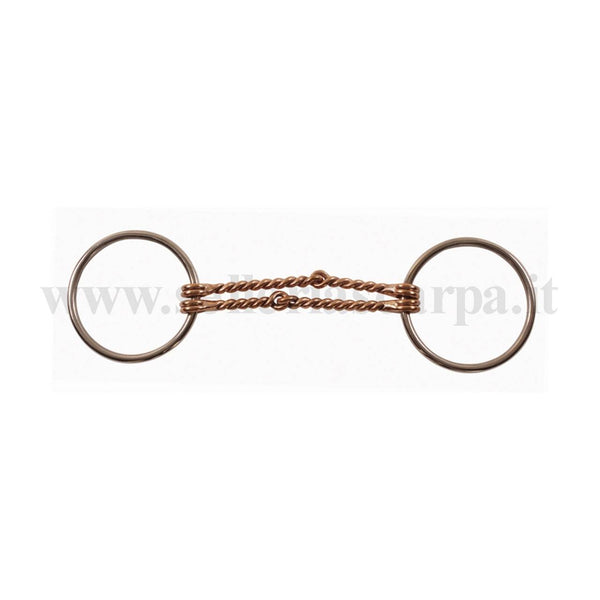 FILETTO WESTERN  DOPPIO TORCIGLIONE RAME MO00062R