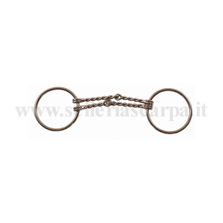 FILETTO WESTERN ANELLI IMB. RAME TORCIGLIONE GROSSO MO00215