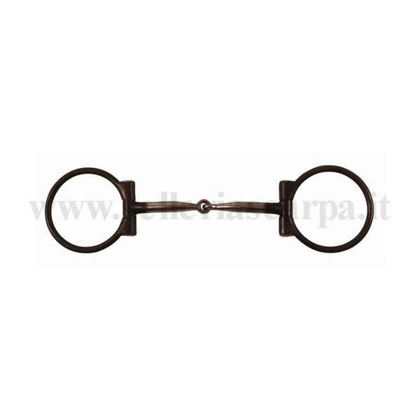 FILETTO WESTERN D FERRO NERO IMB. INSERTI RAME MO00418