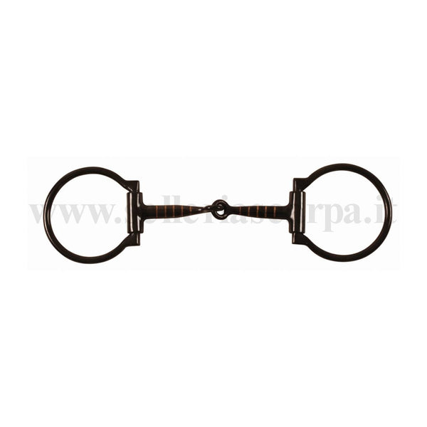 FILETTO WESTERN D FERRO NERO IMB. INSERTI RAME MO00067