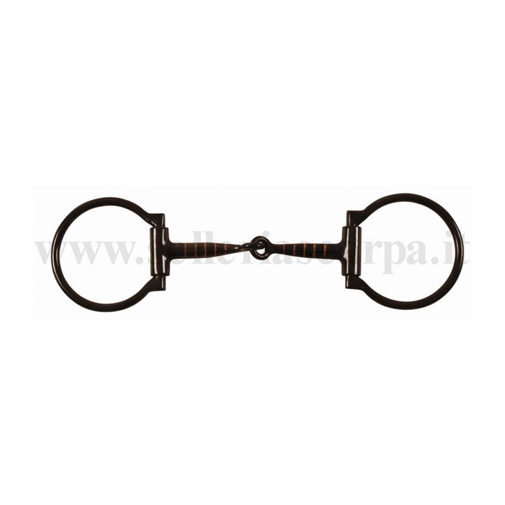 FILETTO WESTERN D FERRO NERO IMB. INSERTI RAME MO00067