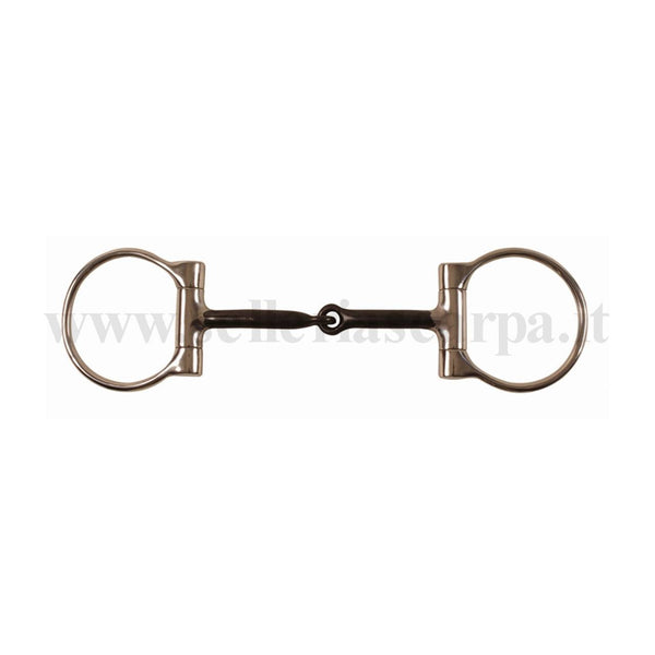 FILETTO WESTERN D INOX IMB. NERA INSERTI RAME MO00066