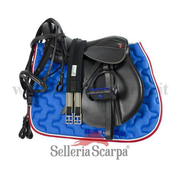 SET SELLA INGLESE COMPLETA PRO LIGHT BLU ROYAL NEING1NEW119
