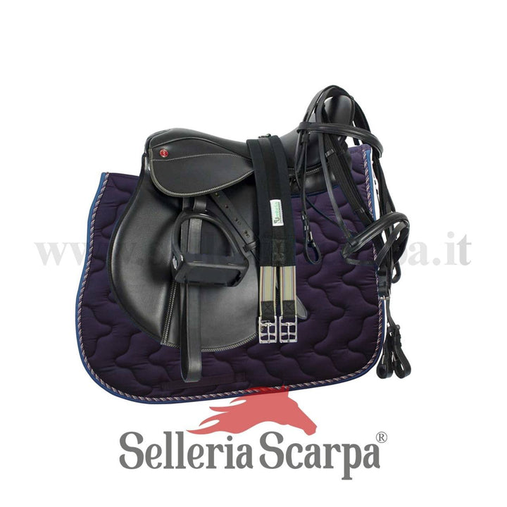 SET SELLA INGLESE COMPLETA PRO LIGHT BLU NAVY NEING1NEWBLU