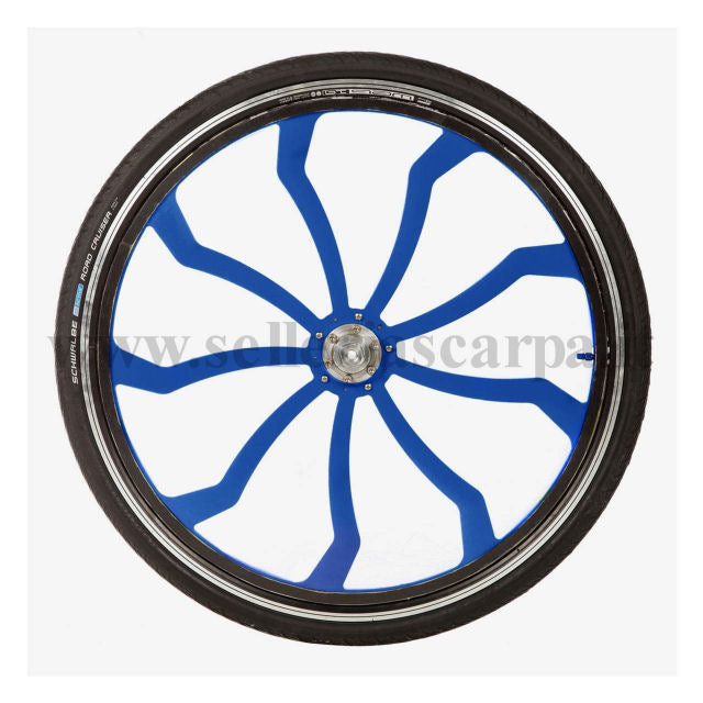 RUOTE PER SULKY 28" ALLUMINIO COPPIA FINN TACK 61008