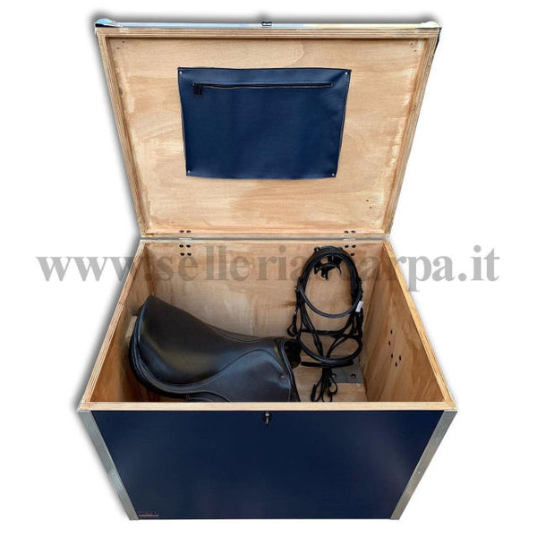 CASSONE PORTASELLA IN LEGNO SELLERIA SCARPA