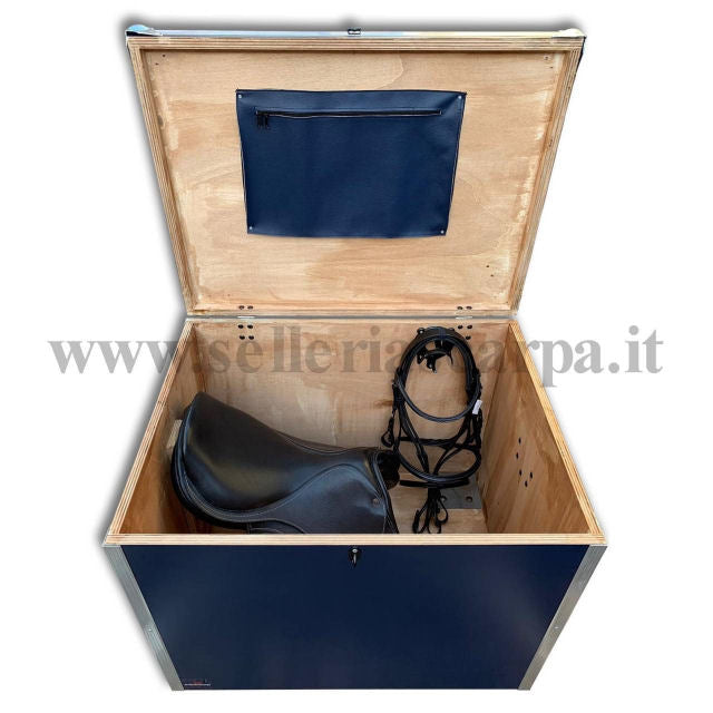 CASSONE PORTASELLA IN LEGNO SELLERIA SCARPA