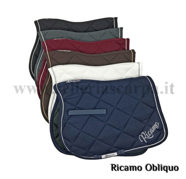 SOTTOSELLA PERSONALIZZATO CON RICAMO EQUESTRO SS00535