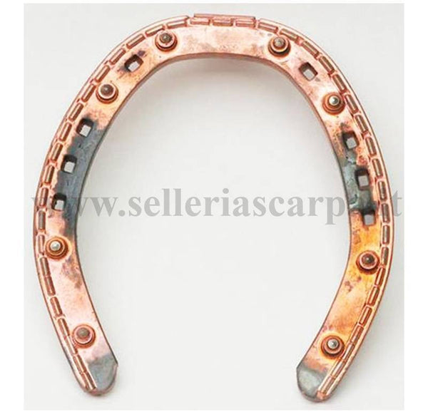FERRO TROTTO RAMATO POSTERIORE 1 BARBETTA 15X5 CON BULLONI MUSTAD 06123VW