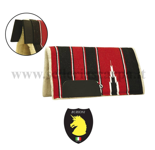 SOTTOSELLA WESTERN IMBOTTITO LANA NAVAJO INSERTI NEOPRENE BURIONI SS00083