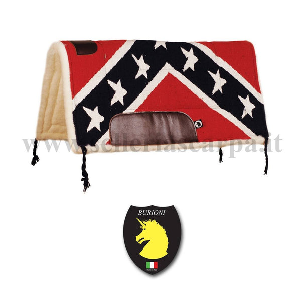 SOTTOSELLA WESTERN IMBOTTITO NAVAJO/PURA LANA SUDISTA BURIONI SS00129