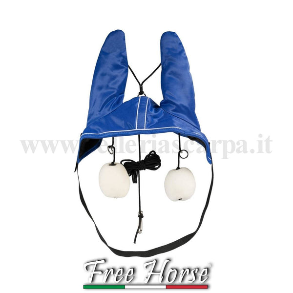CUFFINO COPRIORECCHIE ESTRAIBILE CON TAPPI FREE HORSE