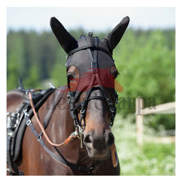 MASCHERA TROTTO SINTETICA PRO CON ORECCHIE FINNTACK 11977