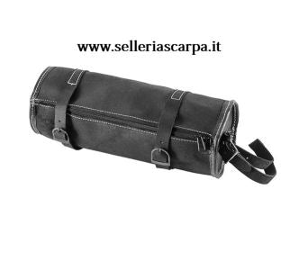 BISACCIA POSTERIORE CUOIO SCAMOSCIATO SUEDE TUBE LAKOTA