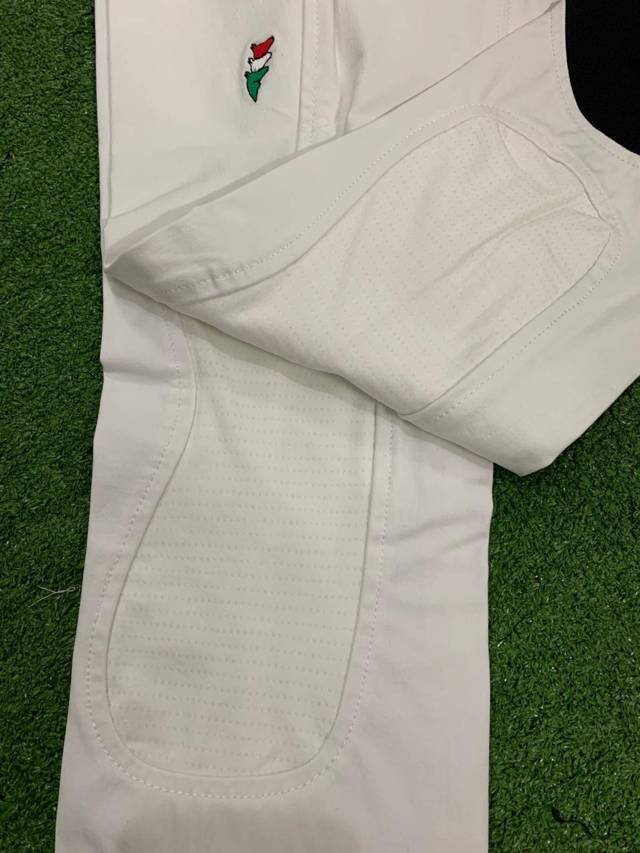 PANTALONE EQUILINE DONNA N08520 TG 46 BIANCO