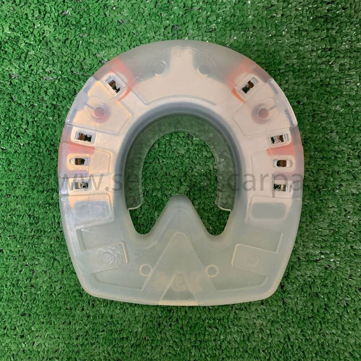 FERRO DUPLO ANTERIORE inserto verde PROFILATO A 2 BARBETTE DUPLOROUND