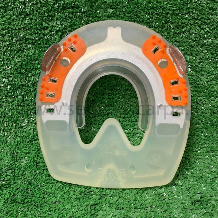 FERRO DUPLO ANTERIORE inserto verde PROFILATO A 2 BARBETTE DUPLOROUND