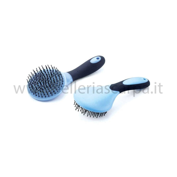 SPAZZOLA TONDA CODA E CRINIERA C/MANICO 700058 EKKIA