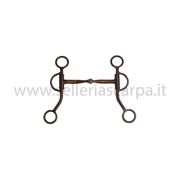 MORSO WESTERN SNOD. FERRO NERO IMB. INSERTI RAME ASTE CORTE