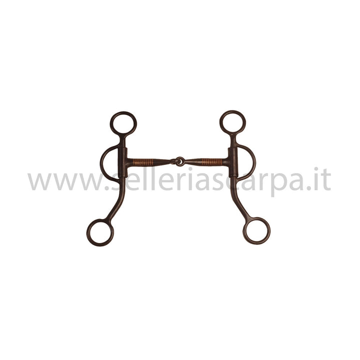 MORSO WESTERN SNOD. FERRO NERO IMB. INSERTI RAME ASTE CORTE