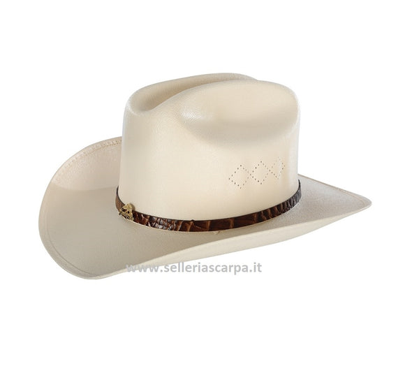 CAPPELLO PAGLIA DA BIMBO MODELLO "TEXAS" TOMBSTONE AB00254A