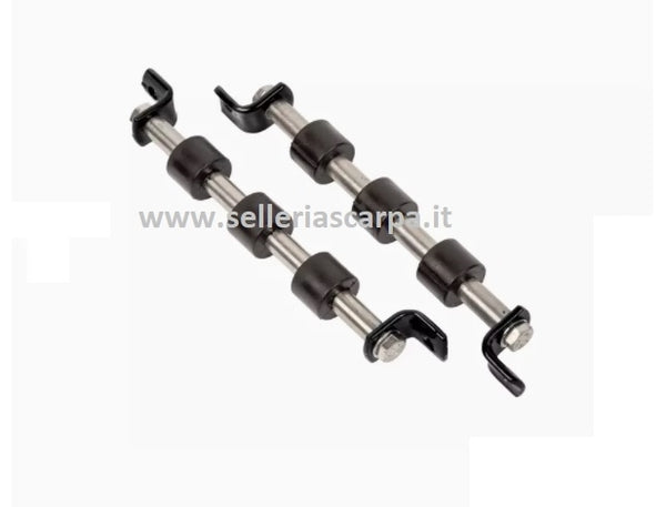 QUICK HITCH COPPIA PER STANGHE SULKY R6 FINN TACK  IN LEGNO