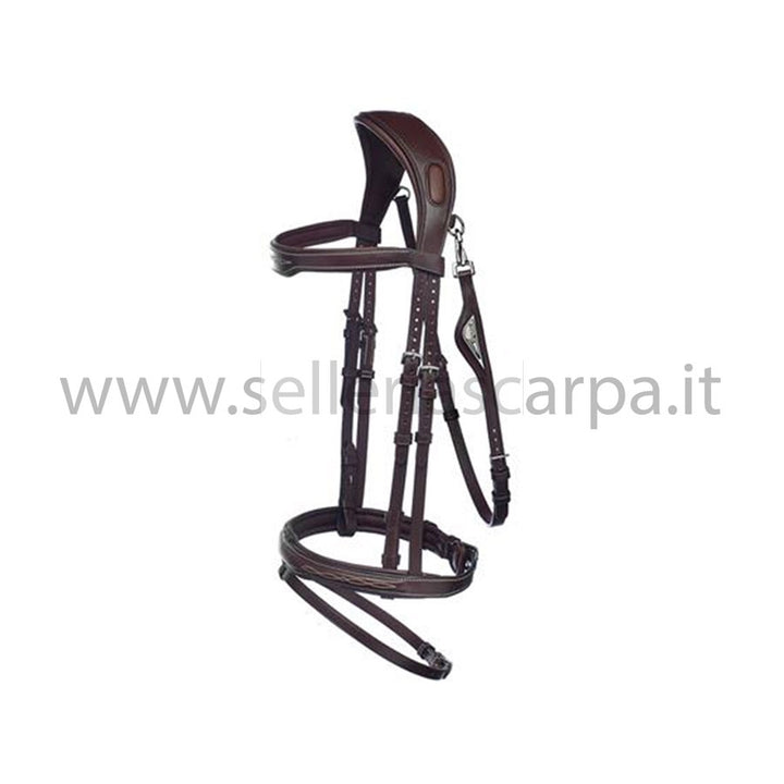 TESTIERA ANATOMICA SENZA REDINI EQUILINE BJ301