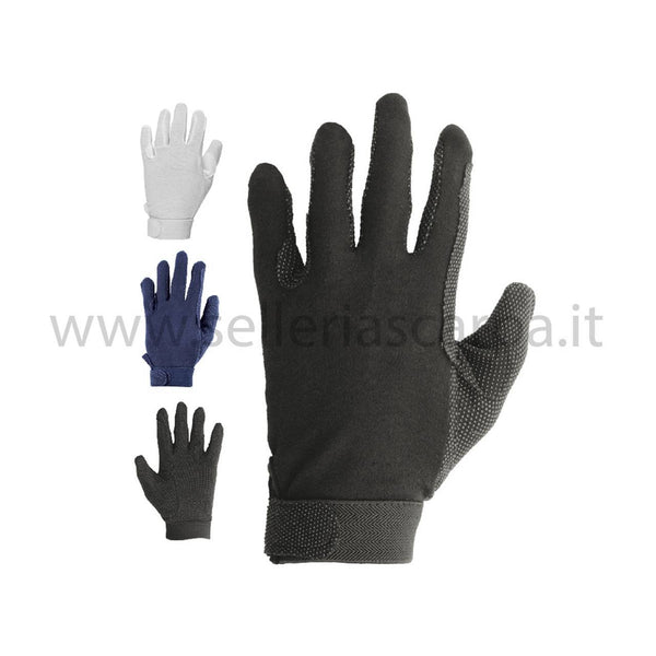 GUANTI COTONE PUNTINATI AB00180 UMBRIA EQUITAZIONE