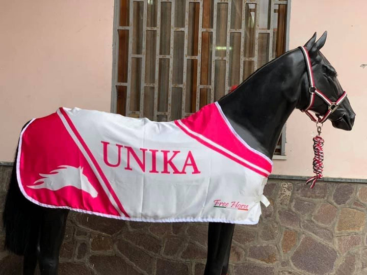 COPERTA STAMPATA PERSONALIZZATA FREE HORSE