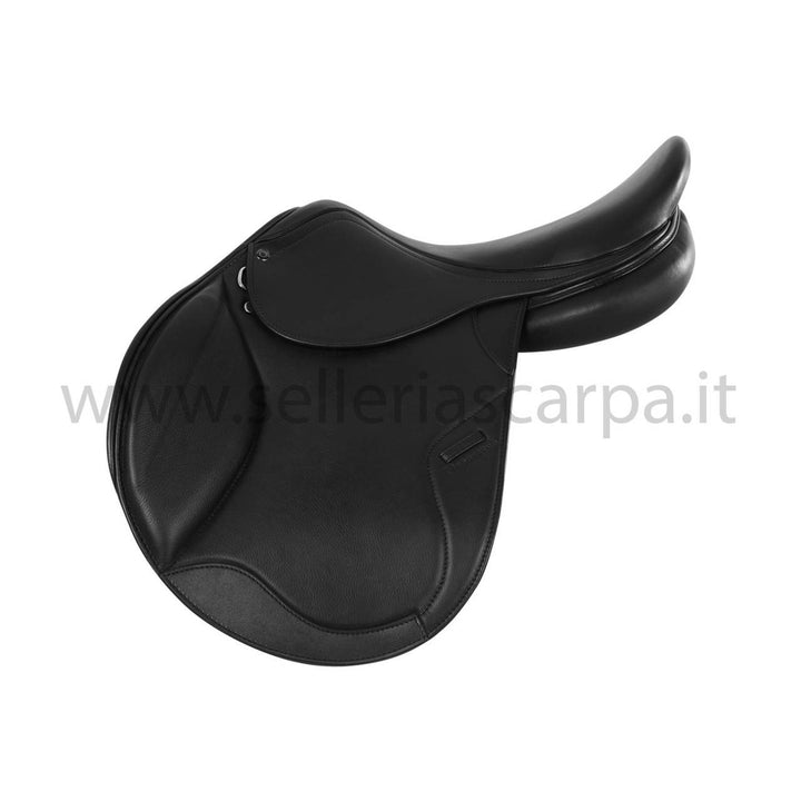 SELLA JUMPING DOPPIATA EQUESTRO MEREDITH CUOIO ED ARCIONE ITALIANI ET00020