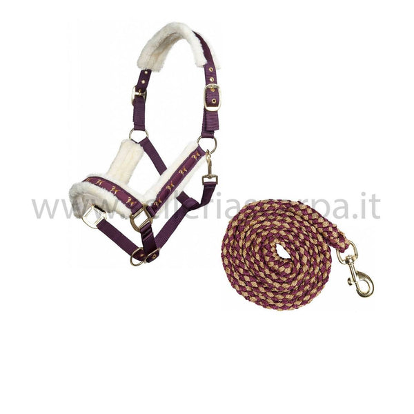 CAVEZZA E LUNGHINA NYLON CON PELO BEAGLE 12547/12817 HKM