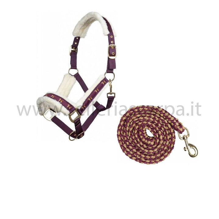 CAVEZZA E LUNGHINA NYLON CON PELO BEAGLE 12547/12817 HKM