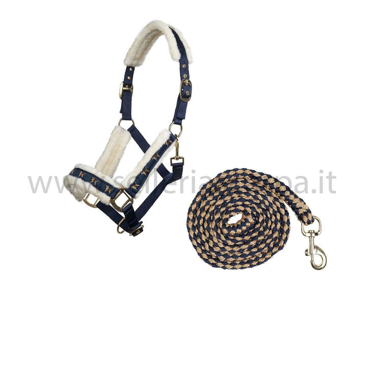 CAVEZZA E LUNGHINA NYLON CON PELO BEAGLE 12547/12817 HKM
