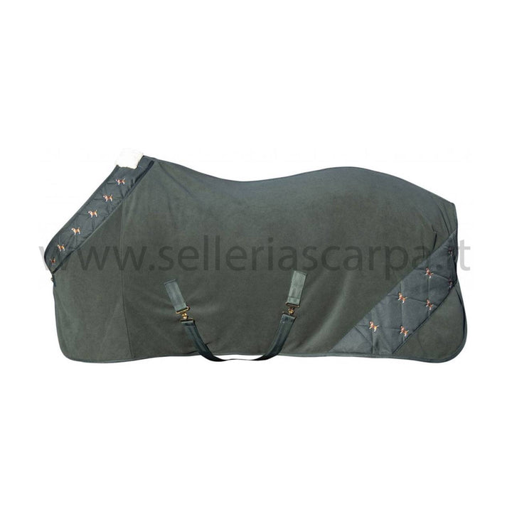 COPERTA IN PILE 145CM VERDE BEAGLE 12749 HKM