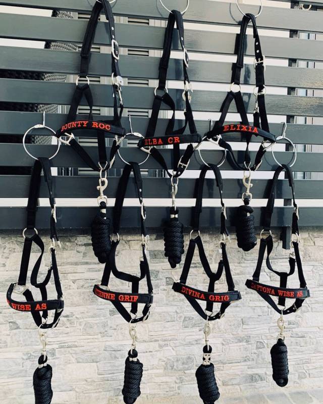 CAVEZZA IN NYLON PERSONALIZZATA CON LUNGHINA