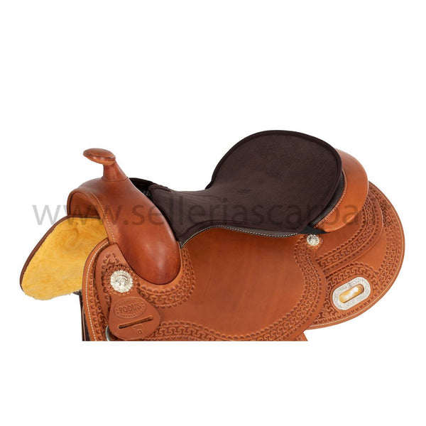 COPRISEGGIO WESTERN ACAVALLO IN GEL MODELLO CLASSIC CON SPESSORE 10MM E DRI-LEX AC548