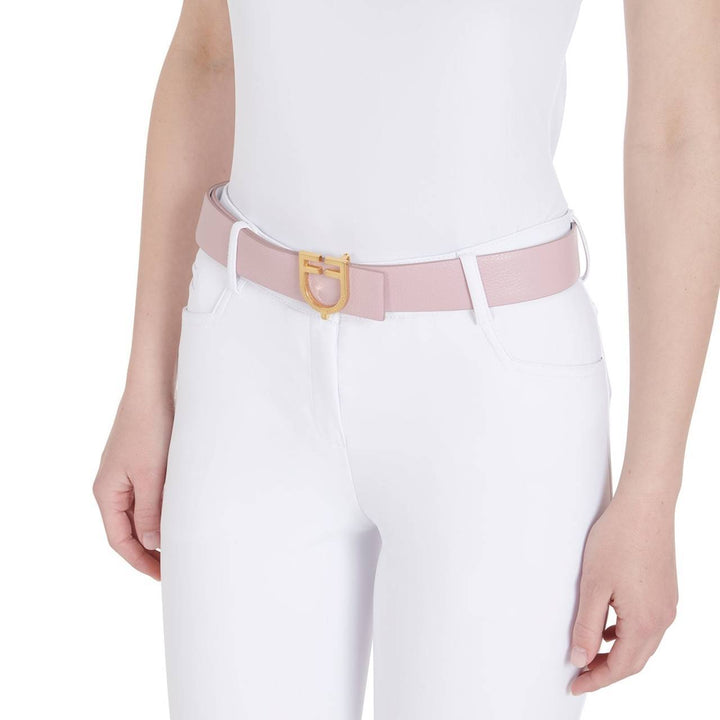 CINTURA DOUBLE FACE EQUESTRO ETU03012 ROSA