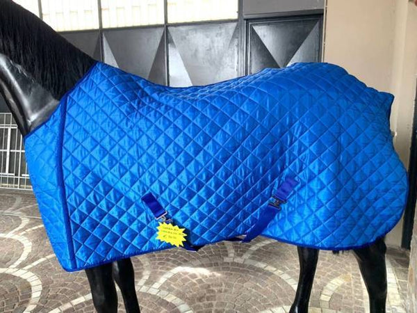 Coperta Box  blu royal