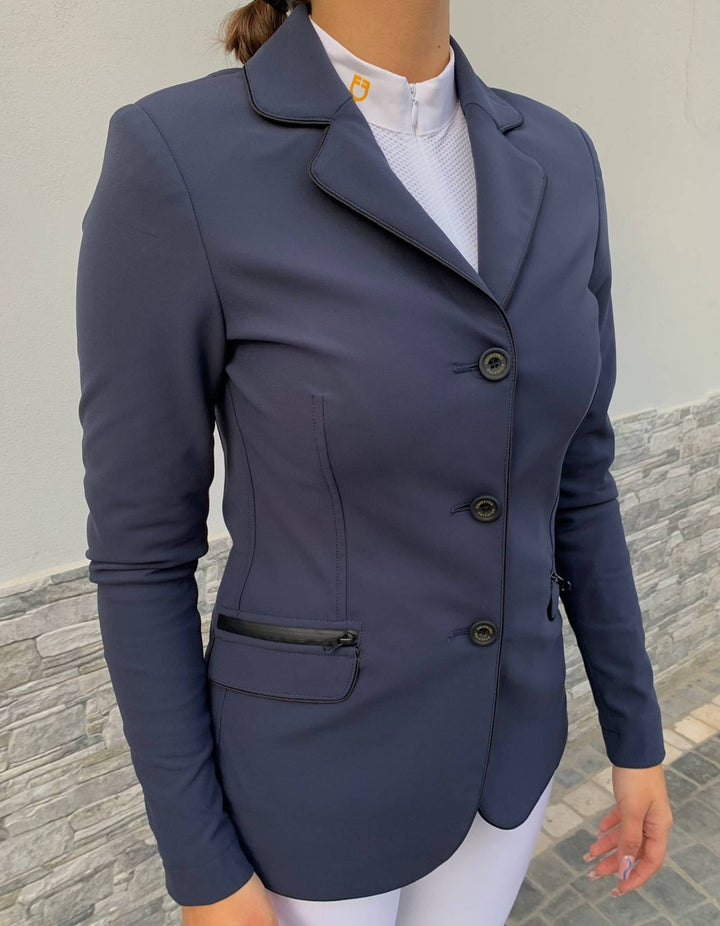 GIACCA COMPETIZIONE DONNA TECNO EQUESTRO ETW00054 BLU NAVY