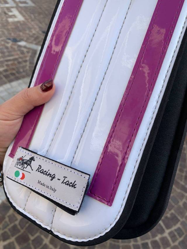SOTTOSELLINO BIANCO E VIOLA RACING TACK