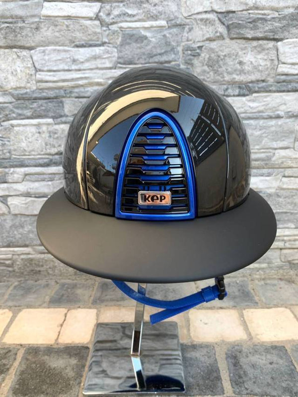 KEP ITALIA CROMO 2.0 SHINE NERO CORNICE METAL ROYAL BLU