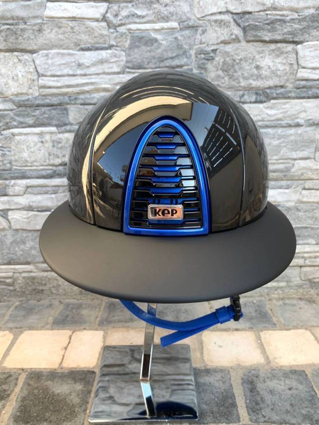 KEP ITALIA CROMO 2.0 SHINE NERO CORNICE METAL ROYAL BLU