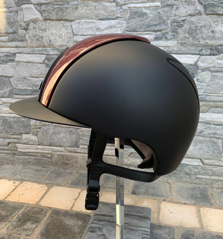 KEP ITALIA CROMO 2.0 TEXTILE NERO FRONTE METAL BORDEAUX