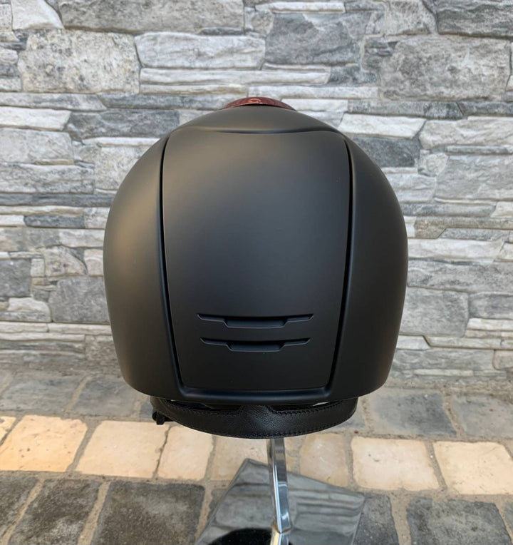 KEP ITALIA CROMO 2.0 TEXTILE NERO FRONTE METAL BORDEAUX