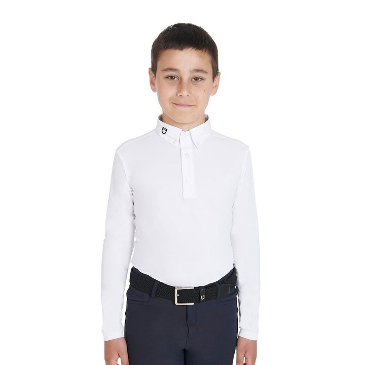 POLO GARA BIMBO M/L EQUESTRO AB00472